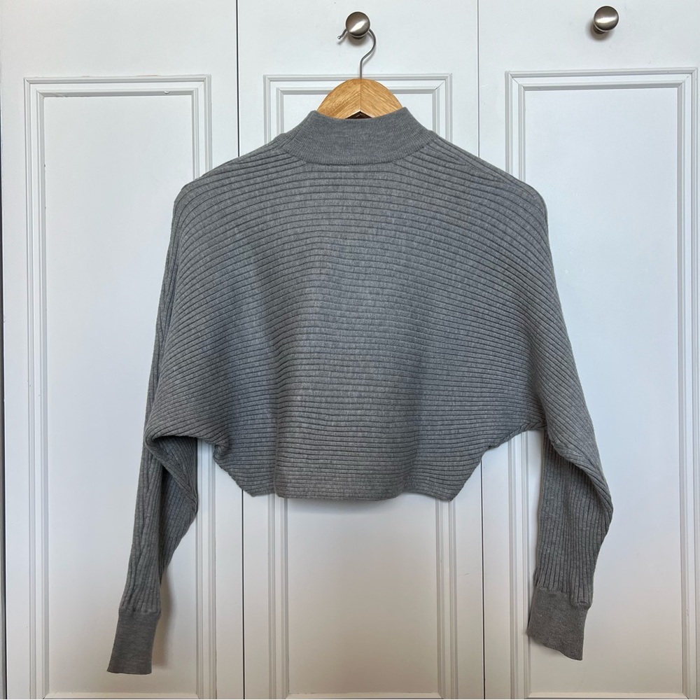 New Look Light Gray Ribbed Sweater - Picture 7 of 7